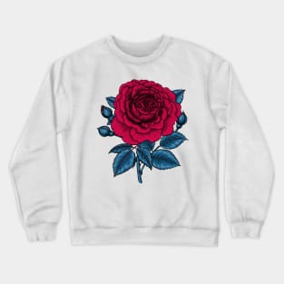 Red rose 2 Crewneck Sweatshirt